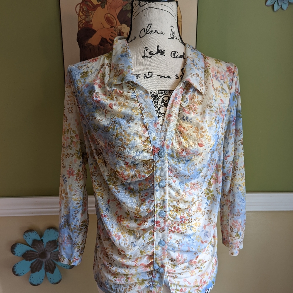 Rag Button down top - Picture 5 of 10